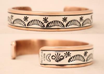 Sylvana Apache and Randy Secatero Navajo Copper and Sterling