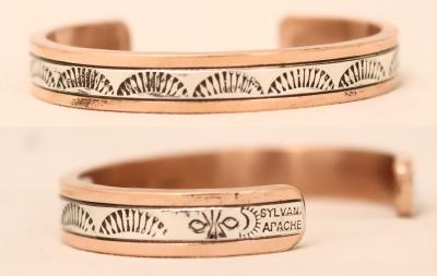 Sylvana Apache and Randy Secatero Navajo Copper and Sterling